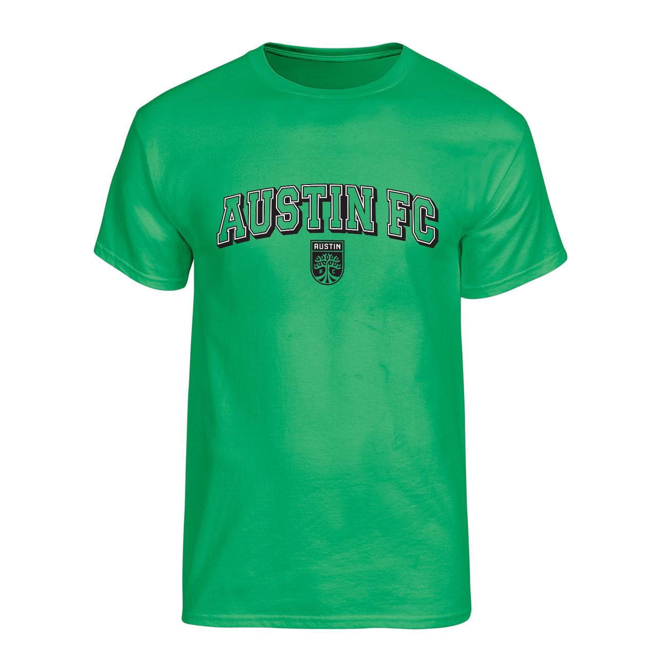 MLS Austin FC Men's Team Color Arch-Over Logo Short Sleeve T-Shirt