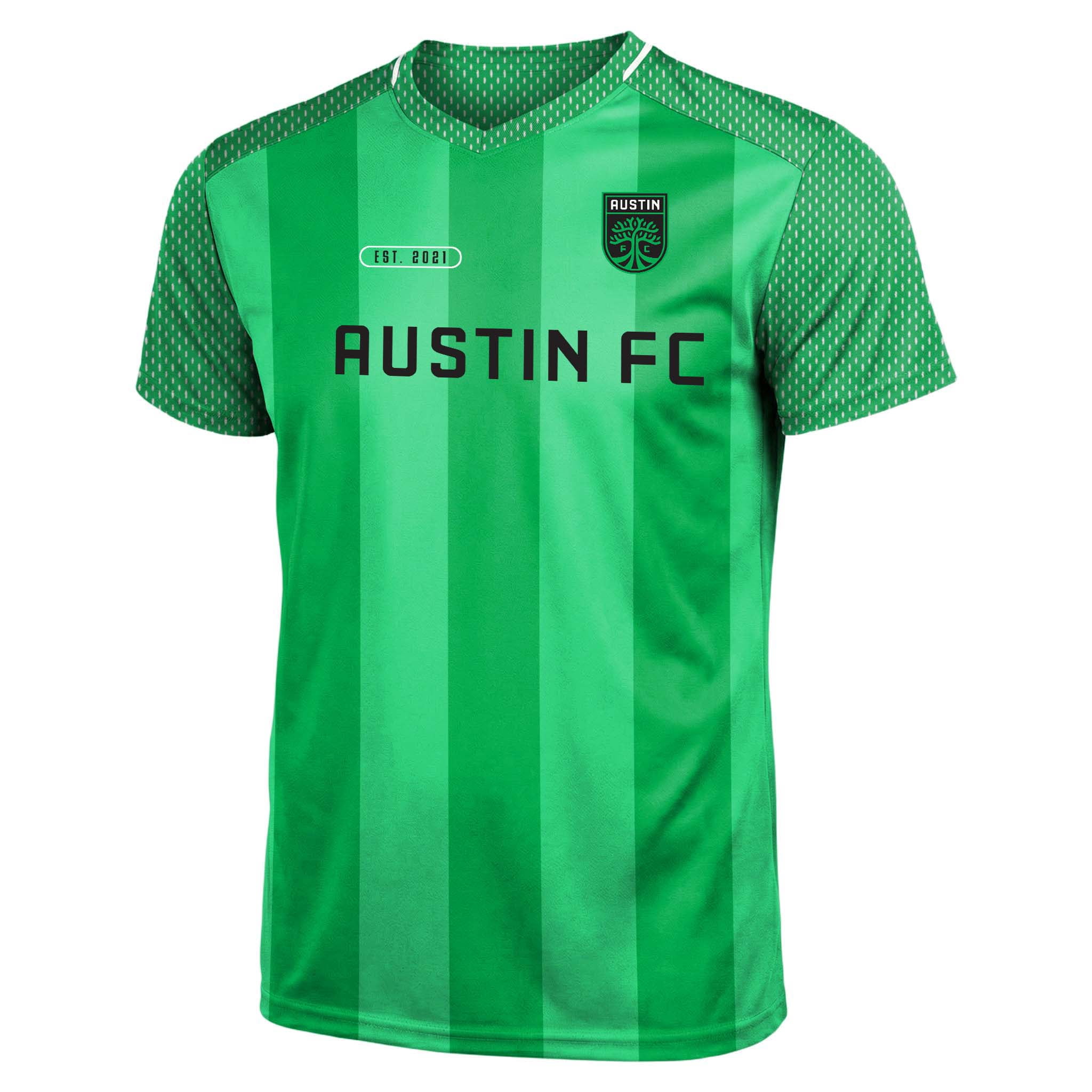 MLS Austin FC Men's Team Color Sublimated Stripe Jersey