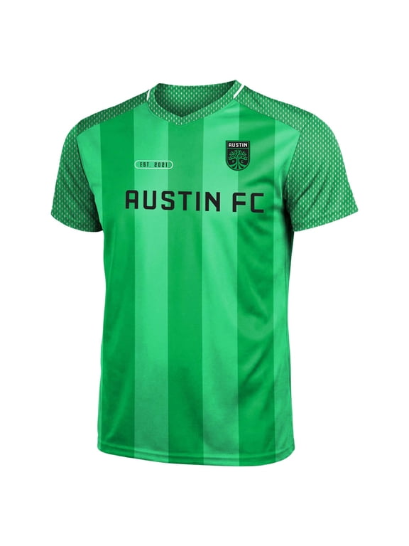 MLS Austin FC Men's Team Color Sublimated Stripe Jersey