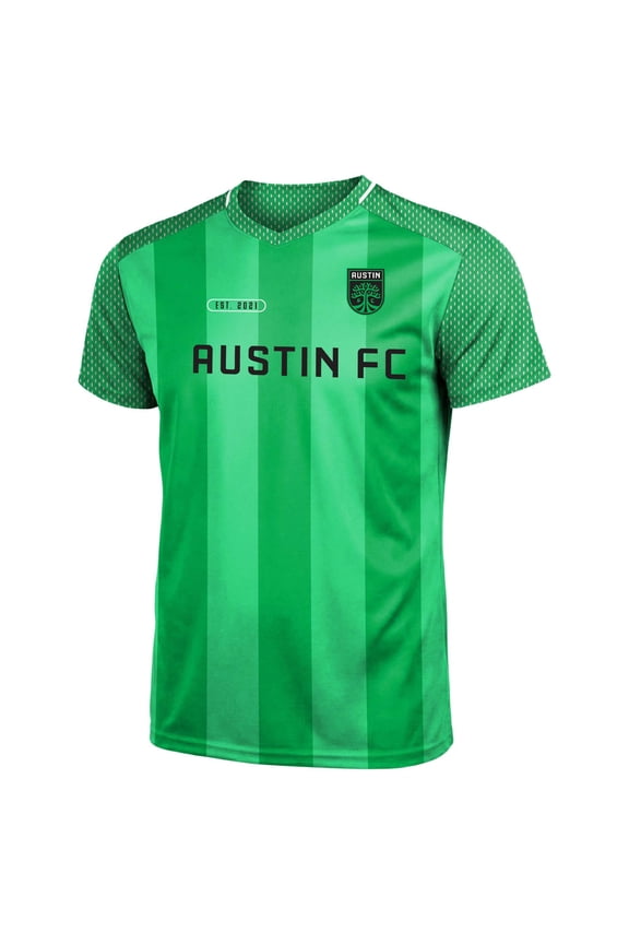 MLS Austin FC Men's Team Color Sublimated Stripe Jersey