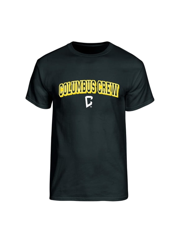 MLS Columbus Crew Boy's Team Color Arch-Over Logo Short Sleeve T-Shirt