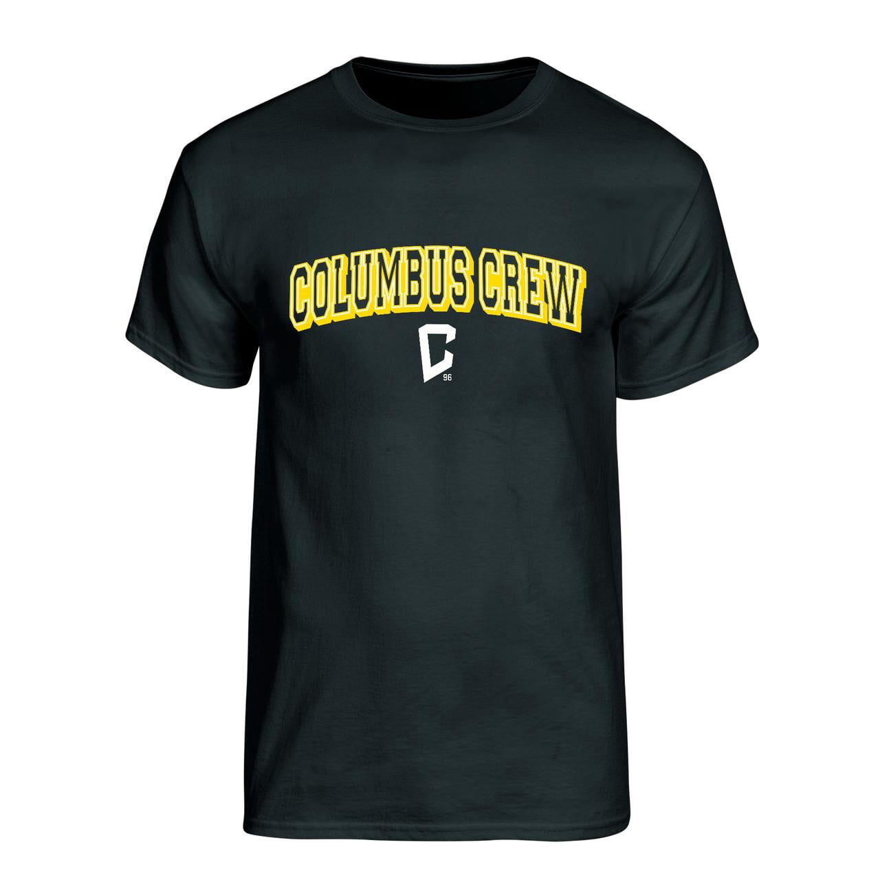 MLS Columbus Crew Men's Team Color Arch-Over Logo Short Sleeve T-Shirt