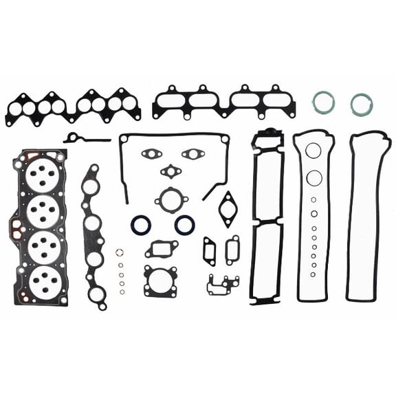 MLS Cylinder Head Gasket Set with Head Bolts | Compatible with 1988-90 Toyota 1.6L/1587 L4