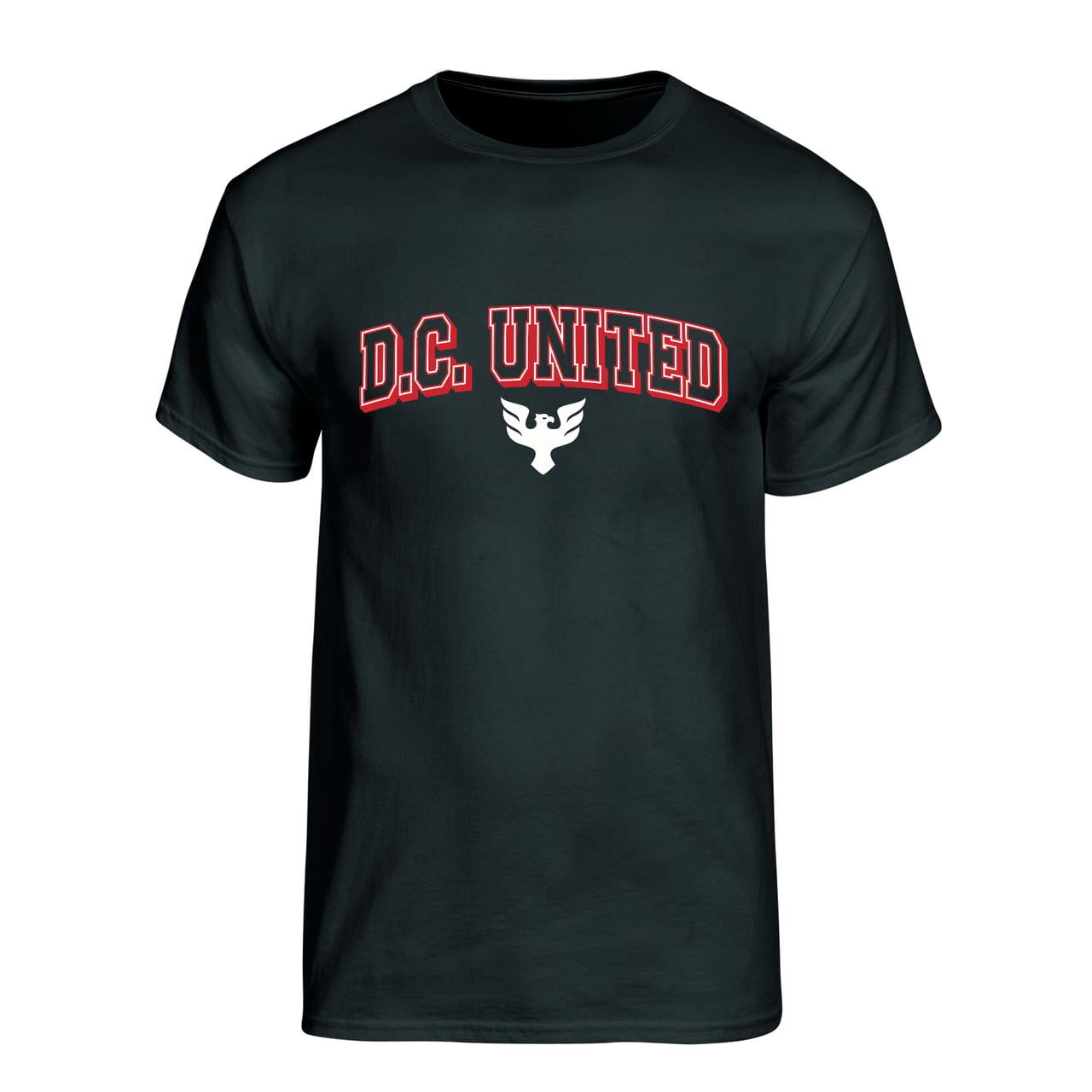 MLS DC United Men's Team Color Arch-Over Logo Short Sleeve T-Shirt