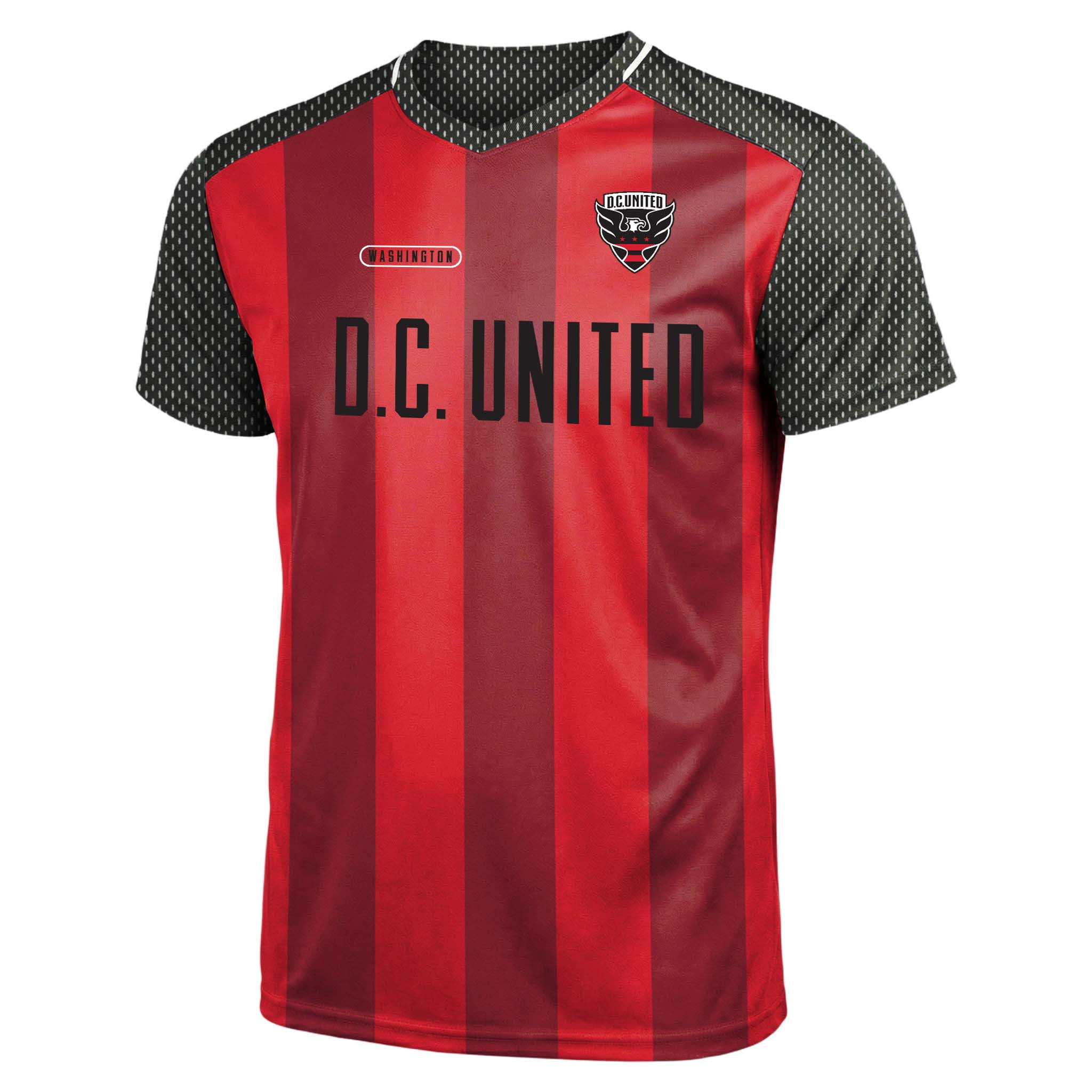 MLS DC United Men's Team Color Sublimated Stripe Jersey