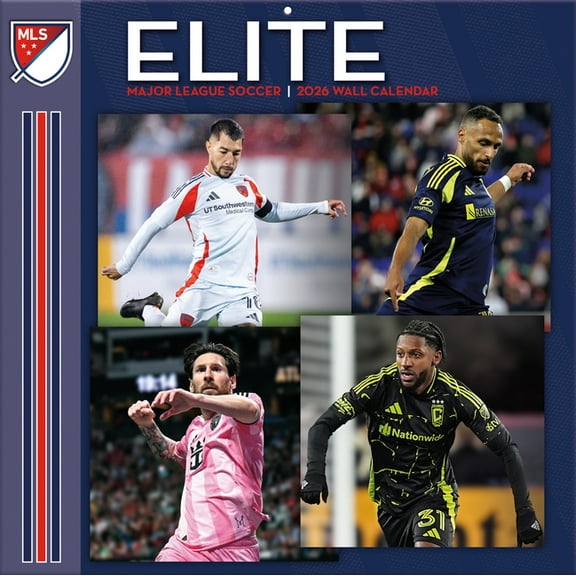 MLS Elite 2026 12x12 Wall Calendar, (Paperback)