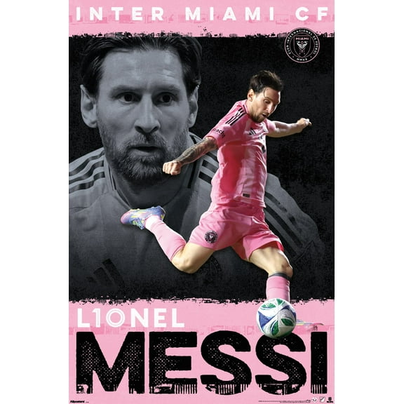 MLS Inter Miami CF - Lionel Messi 25 Wall Poster, 22.375" x 34"