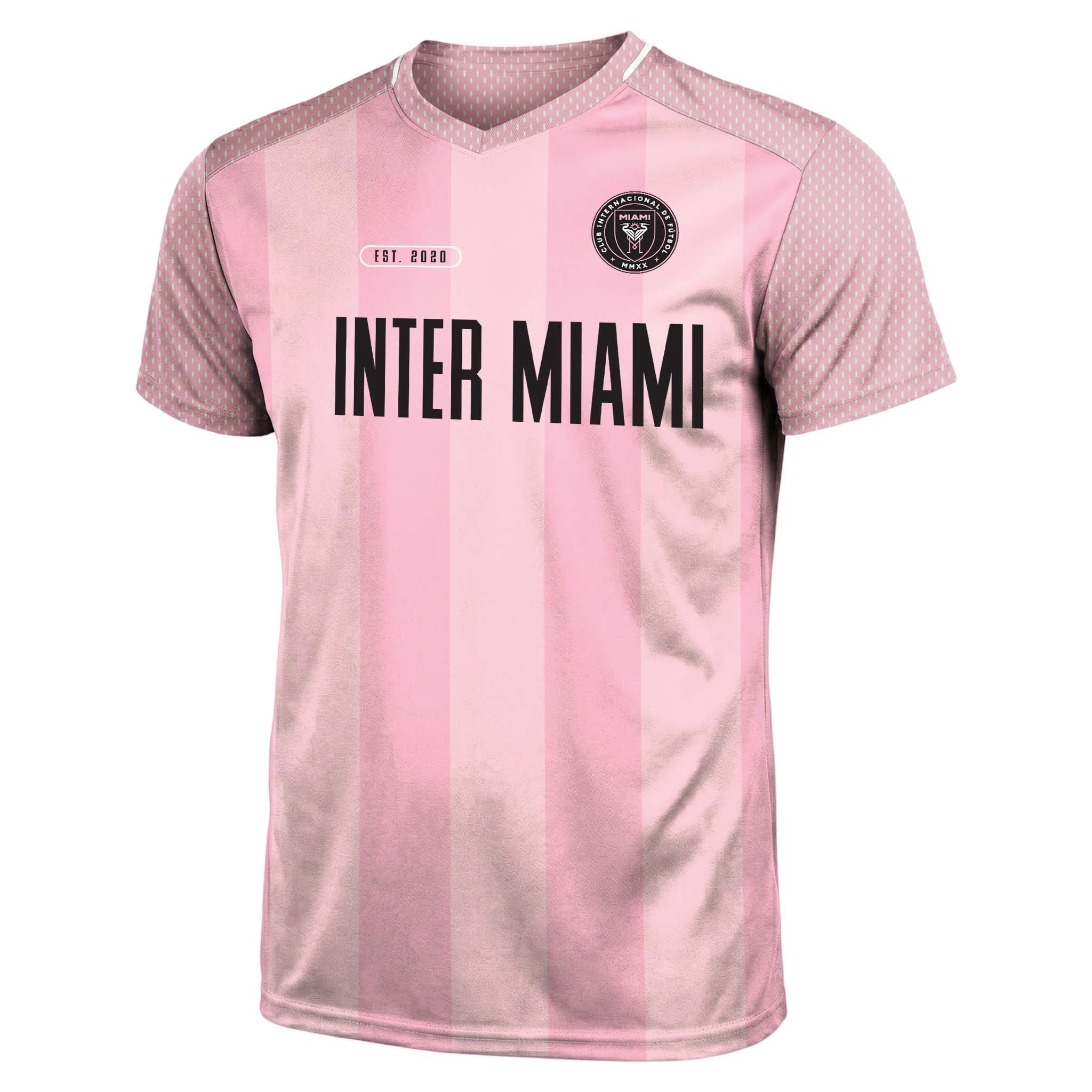 MLS Inter Miami CF Men's Team Color Sublimated Stripe Jersey