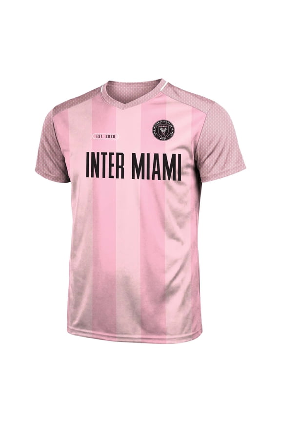 MLS Inter Miami CF Men's Team Color Sublimated Stripe Jersey