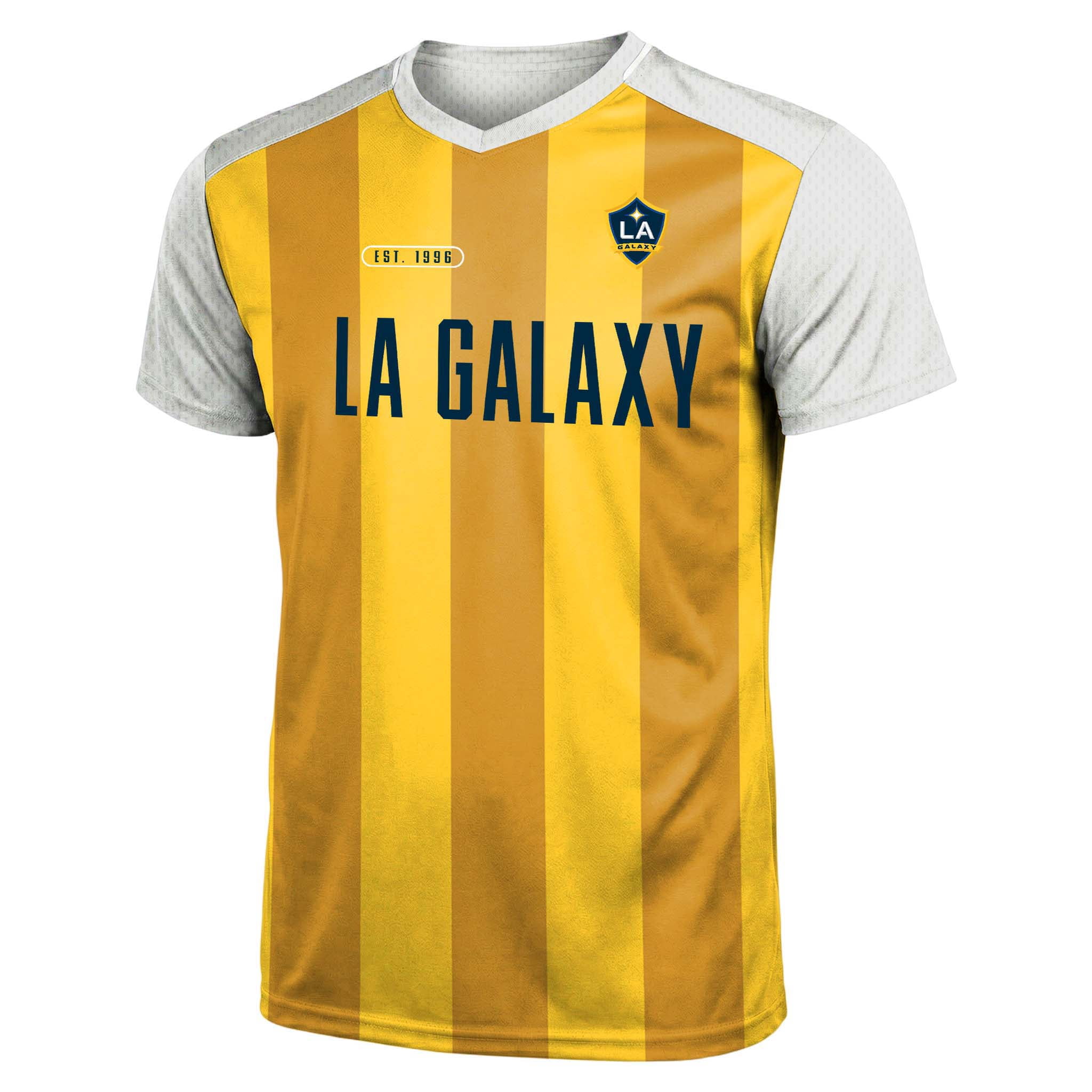 MLS LA Galaxy Men's Team Color Sublimated Stripe Jersey