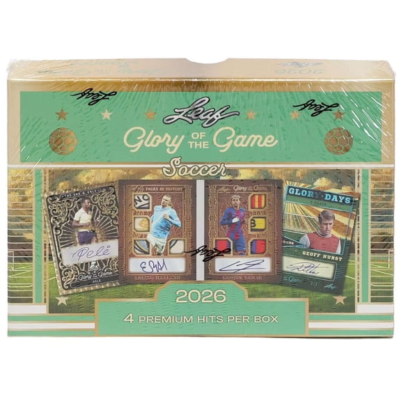 MLS Leaf 2026 Glory of the Game Trading Card HOBBY Box