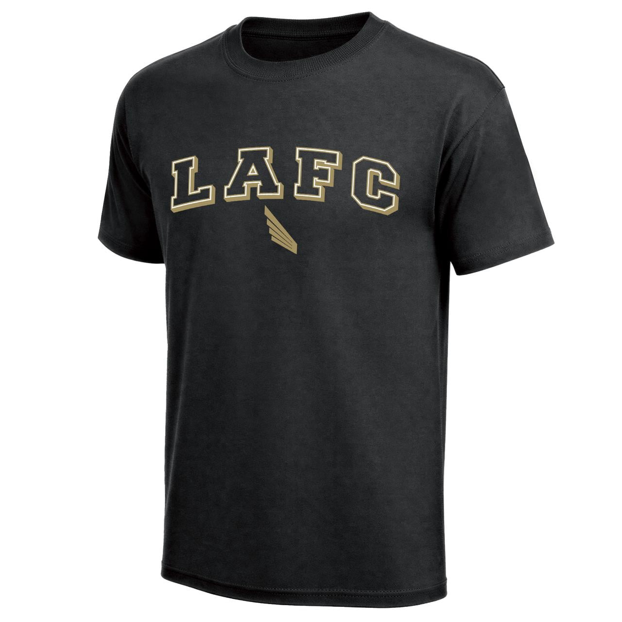 MLS Los Angeles FC Boy's Team Color Arch-Over Logo Short Sleeve T-Shirt