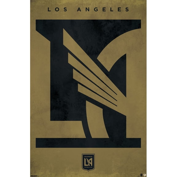 MLS Los Angeles FC - Logo 25 Wall Poster, 14.725" x 22.375"