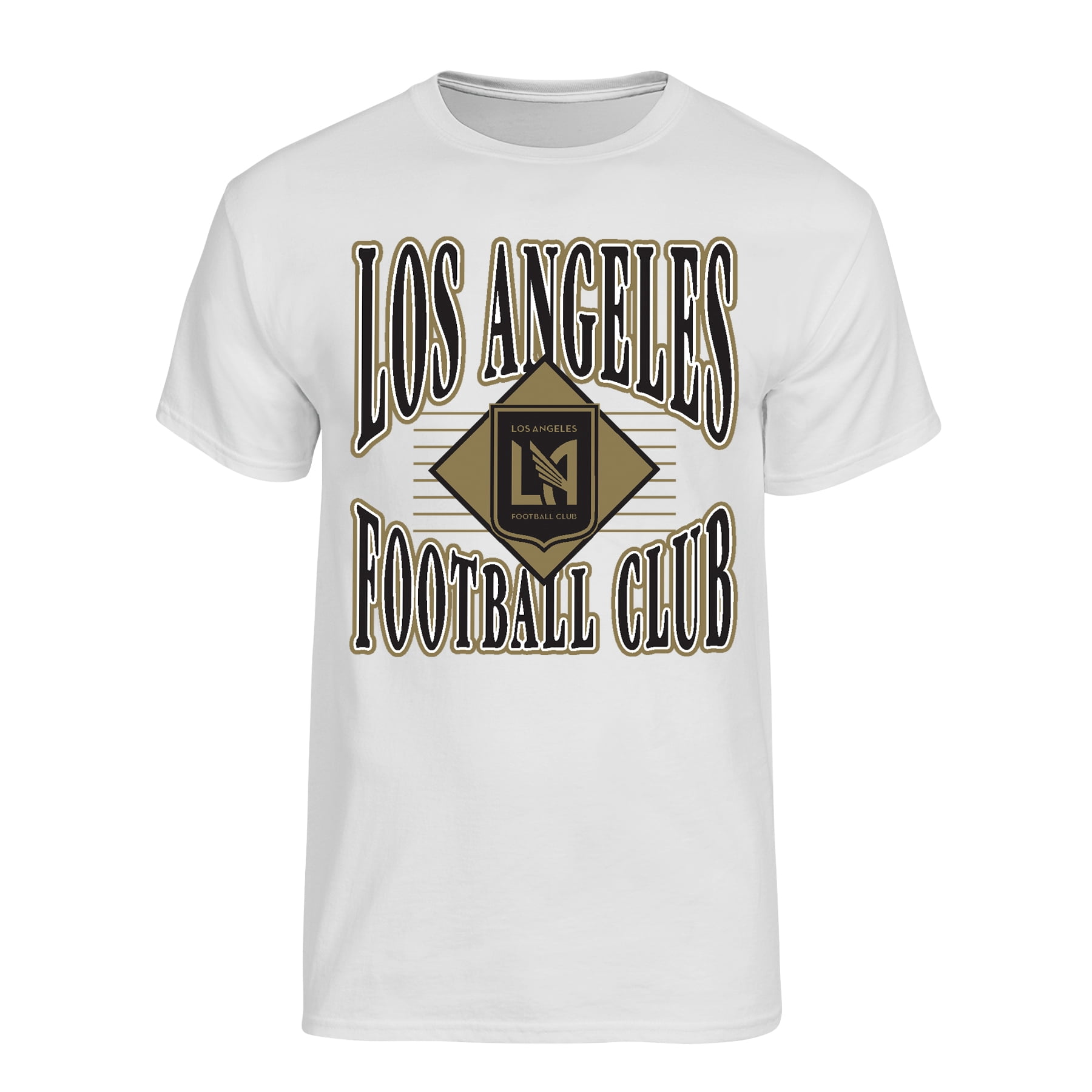 MLS Los Angeles FC Men's Ash Oversized Graphic Short Sleeve T-Shirt