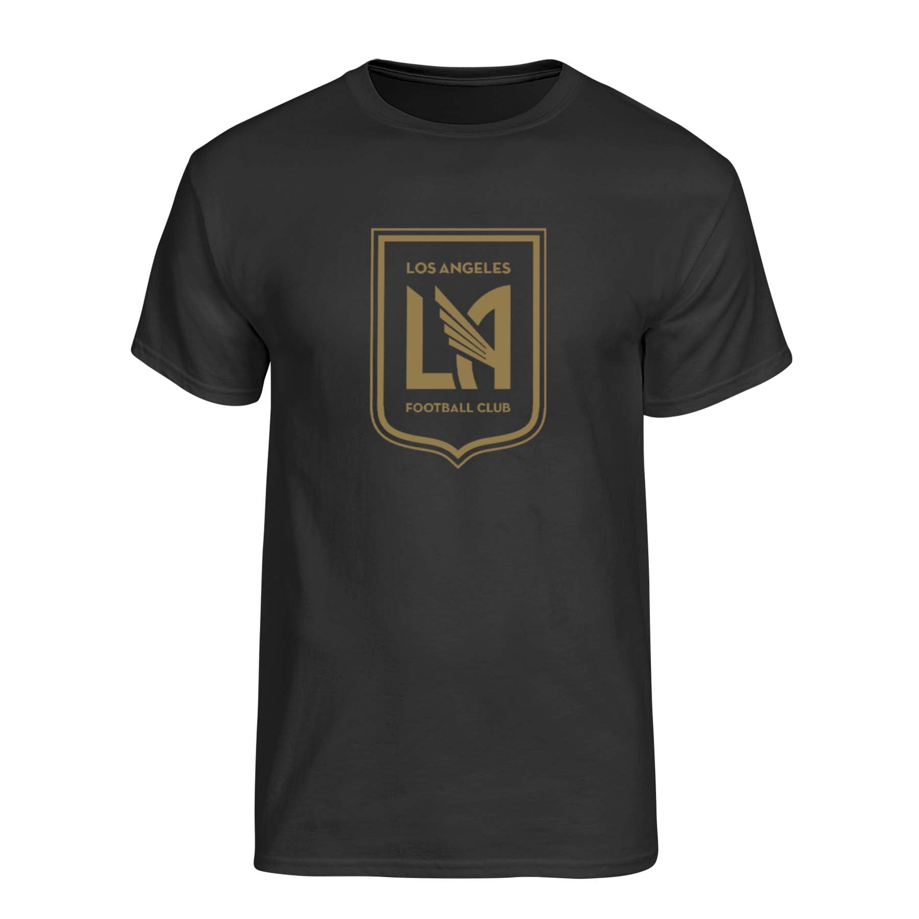 MLS Los Angeles FC Men's Black Primary Logo Short Sleeve T-Shirt