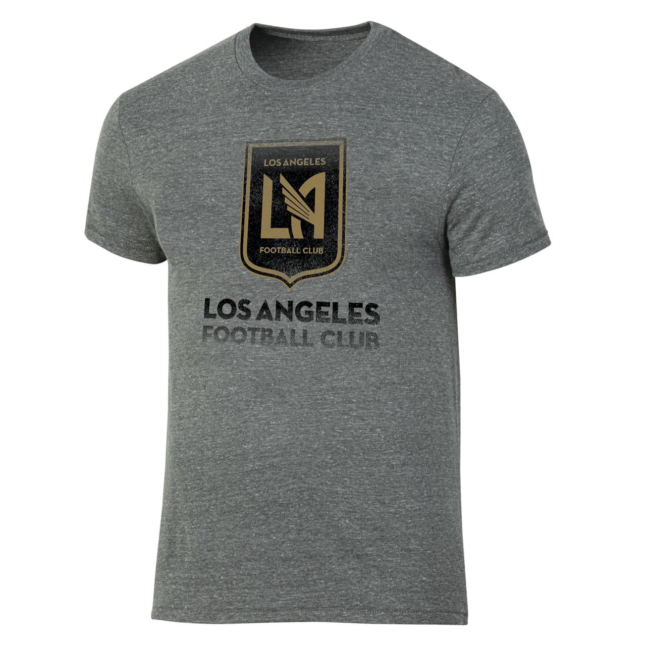 MLS Los Angeles FC Men's Gray Tri-Blend Short Sleeve T-Shirt