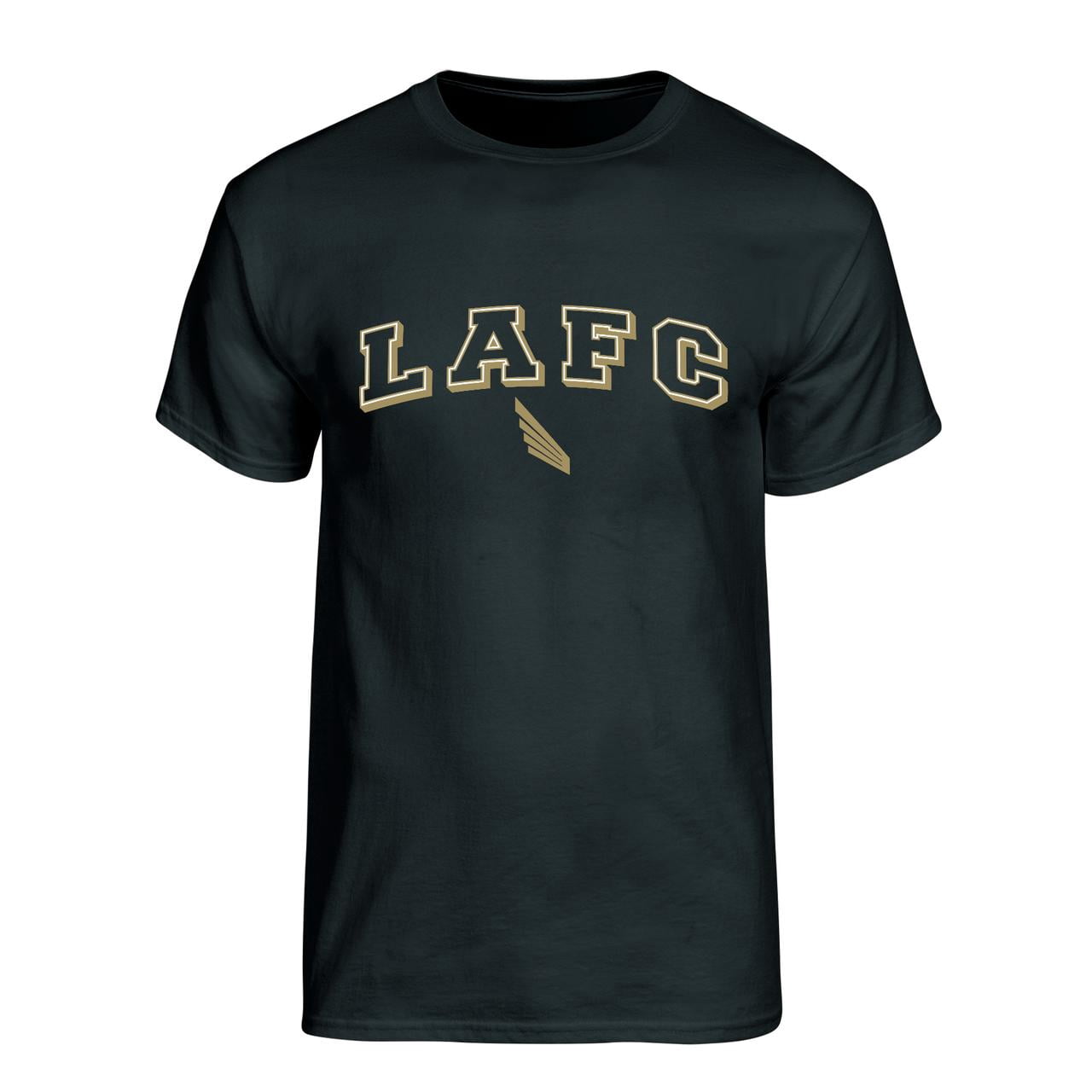 MLS Los Angeles FC Men's Team Color Arch-Over Logo Short Sleeve T-Shirt