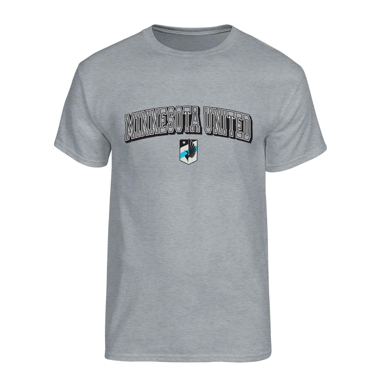 MLS Minnesota United FC Men's Team Color Arch-Over Logo Short Sleeve T-Shirt