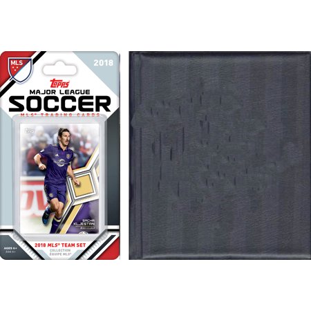 MLS Orlando City FC Licensed 2018 Topps Team Set and Storage Album