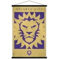 thumbnail image 1 of MLS Orlando City SC - Logo 25 Wall Poster with Magnetic Frame, 22.375" x 34", 1 of 5