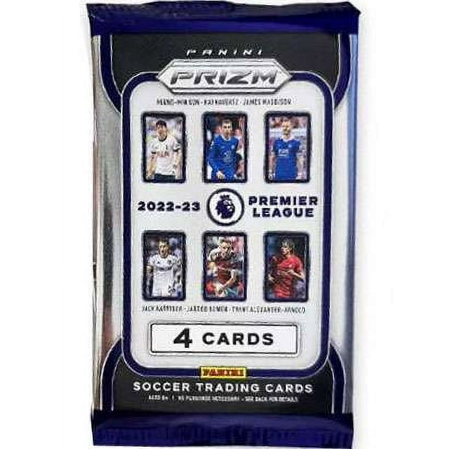 MLS Panini 202223 Prizm Premier League Soccer Trading Card BLASTER Pack (4 Cards)