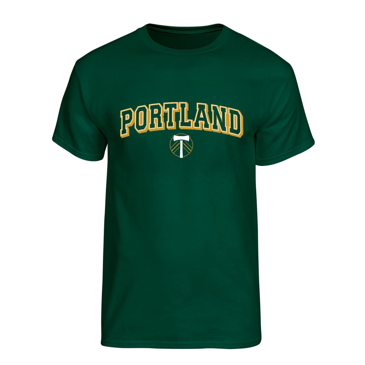 MLS Portland Timbers Men's Team Color Arch-Over Logo Short Sleeve T-Shirt