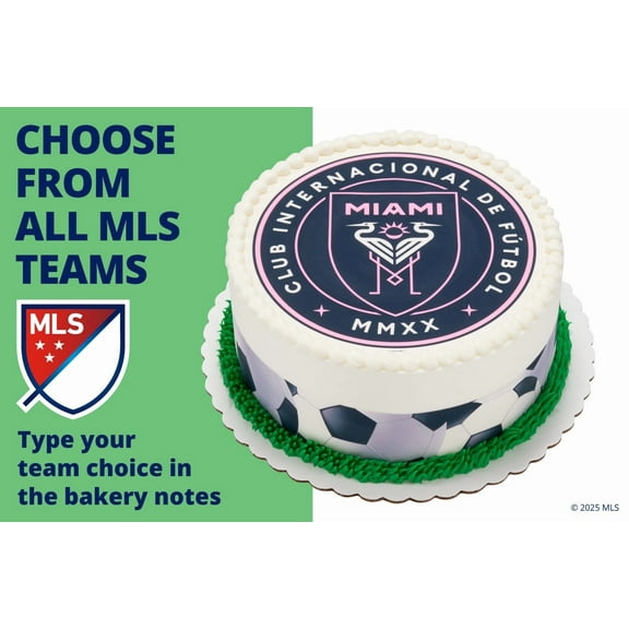 MLS Round Cake