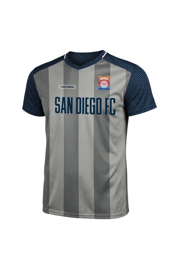 MLS San Diego FC Men's Team Color Sublimated Stripe Jersey