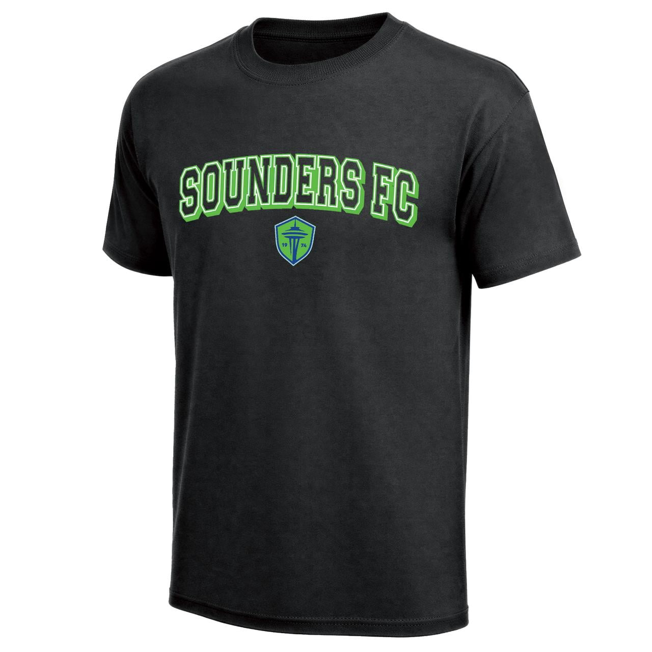 MLS Seattle Sounders FC Boy's Team Color Primary Logo Short Sleeve T-Shirt