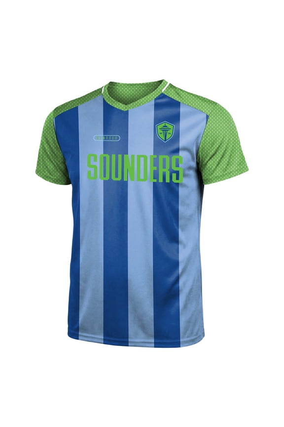 MLS Seattle Sounders FC Men's Team Color Sublimated Stripe Jersey