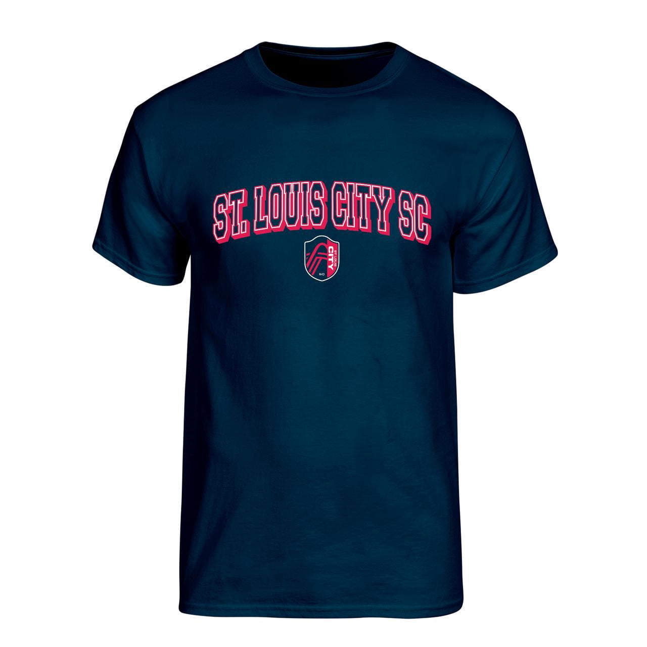 MLS St. Louis City SC Men's Team Color Arch-Over Logo Short Sleeve T-Shirt