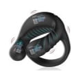 thumbnail image 1 of MLSICE 3 In1 Soft Silicone Quietly Vibrating Penis Ring With 3 Motor,9 Modes Usb Recharge Waterproof App Remote Soft Silicone Cock Ring For Men - Manual, 1 of 7