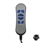 MLSK89-A2 6 Button 5 Pin Remote Hand Controller with USB and Backlight for Catnapper Recliner Lift Chair