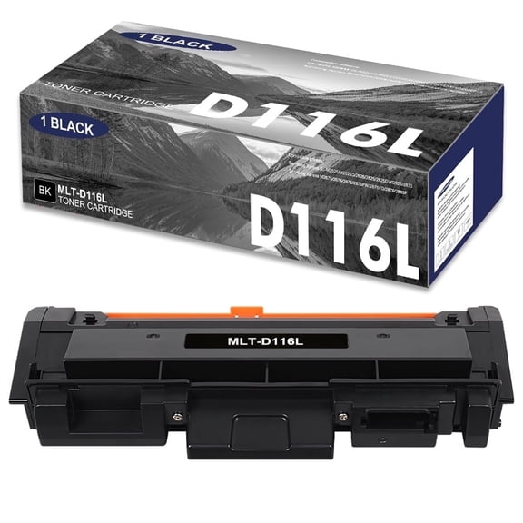 MLT-D116L Toner Cartridge Compatible for Samsung Xpress SL-2625D SL-M2825DW SL-M2675FN Printer (Black, 1 Pack)