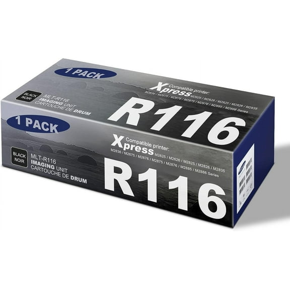 MLT-R116 Drum Unit, MLT-R116 Imaging Unit Replacement for Samsung MLT-R116 Imaging Unit Xpress M2625/2626/2825/2826/2835/2836; Xpress M2675/2676/2875/2876/2885/2886 Series, Pack of 1