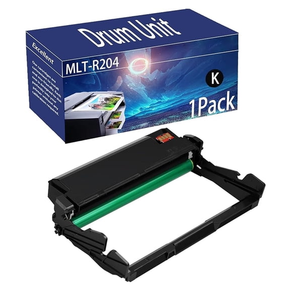 MLT-R204 Drum Unit for Samsung MLT-R204, High Yield 30000 Pages, Reliable Performance Compatible for Samsung SL-M3325 3825 4025 M3375 3875 4075 Printer