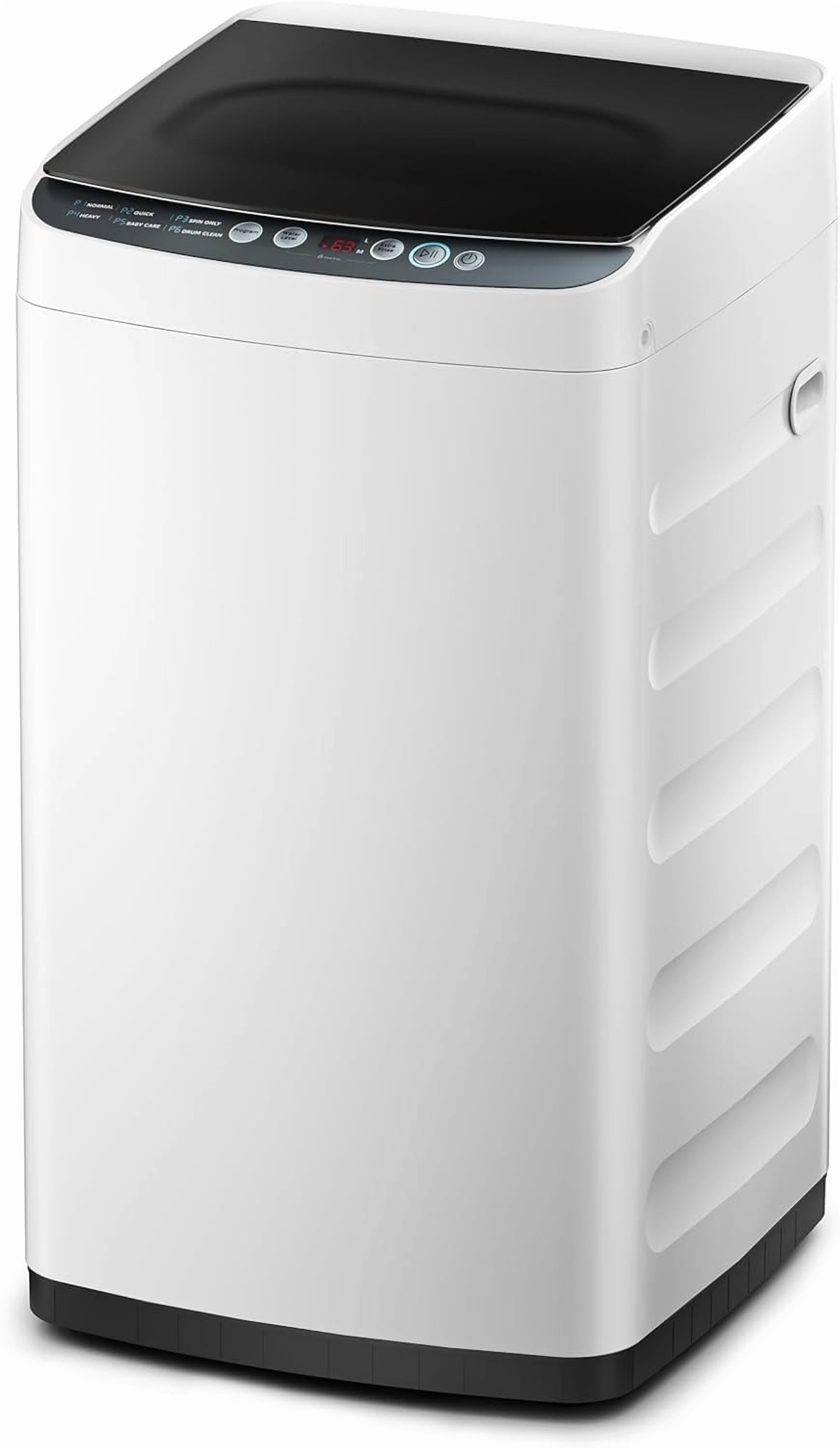 Washing Machine Without Shell MLTW09M1BWW Portable Washer with 6 Cycles, Drum Clean, Quick, Stainless ...