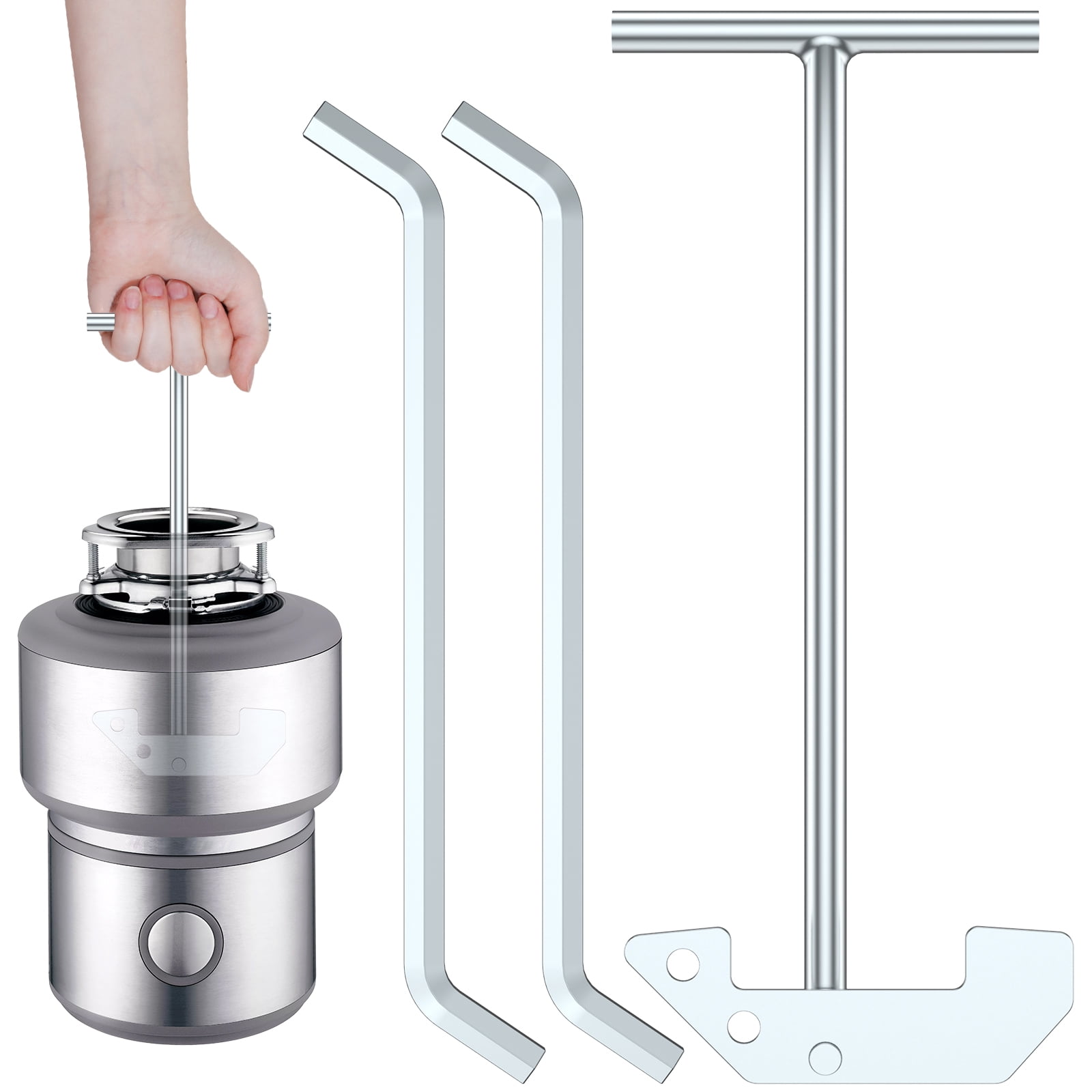 MLfire 3PCS Garbage Disposer Unjamming Wrench, Compatible with WRN00