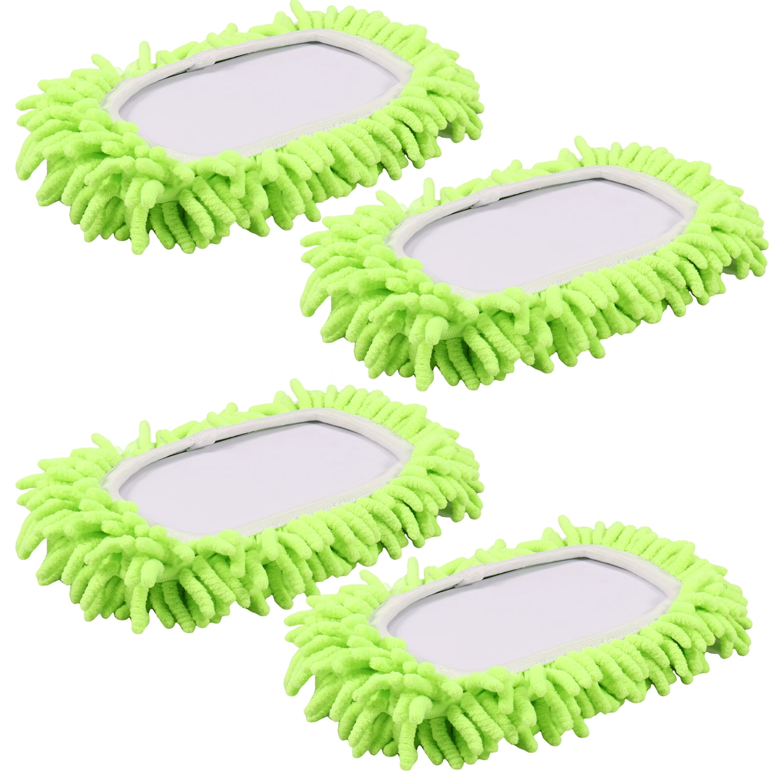 VanDuck Dust Mop Refill Pads, 4-Pack - Microfiber, Heavy Duty, Reusable | Fits Sweeper Mop (Mop Not Included)