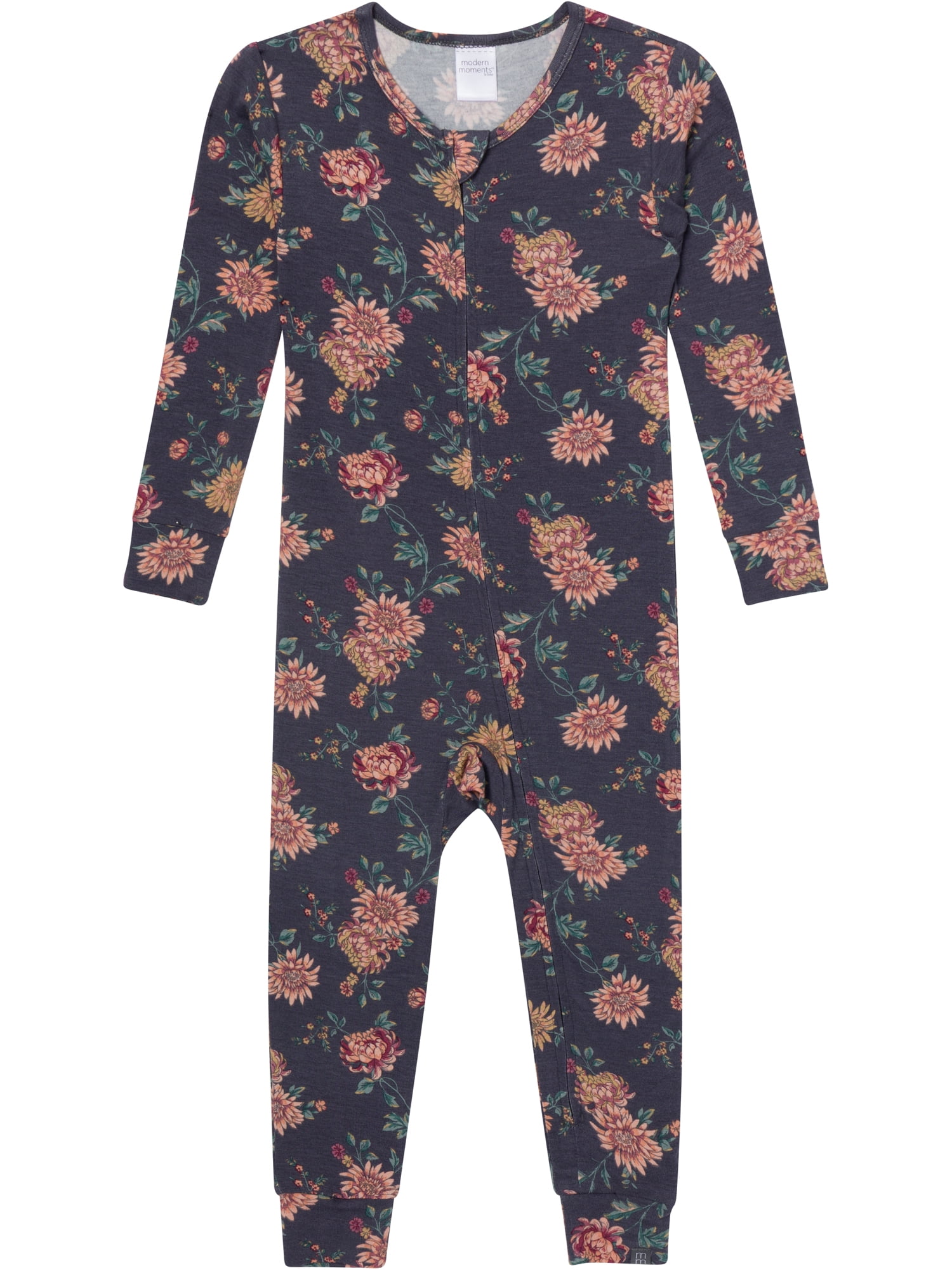 Modern Moments by Gerber Gender Neutral Viscose One-Piece Pajama, Sizes 12 Months - 5T