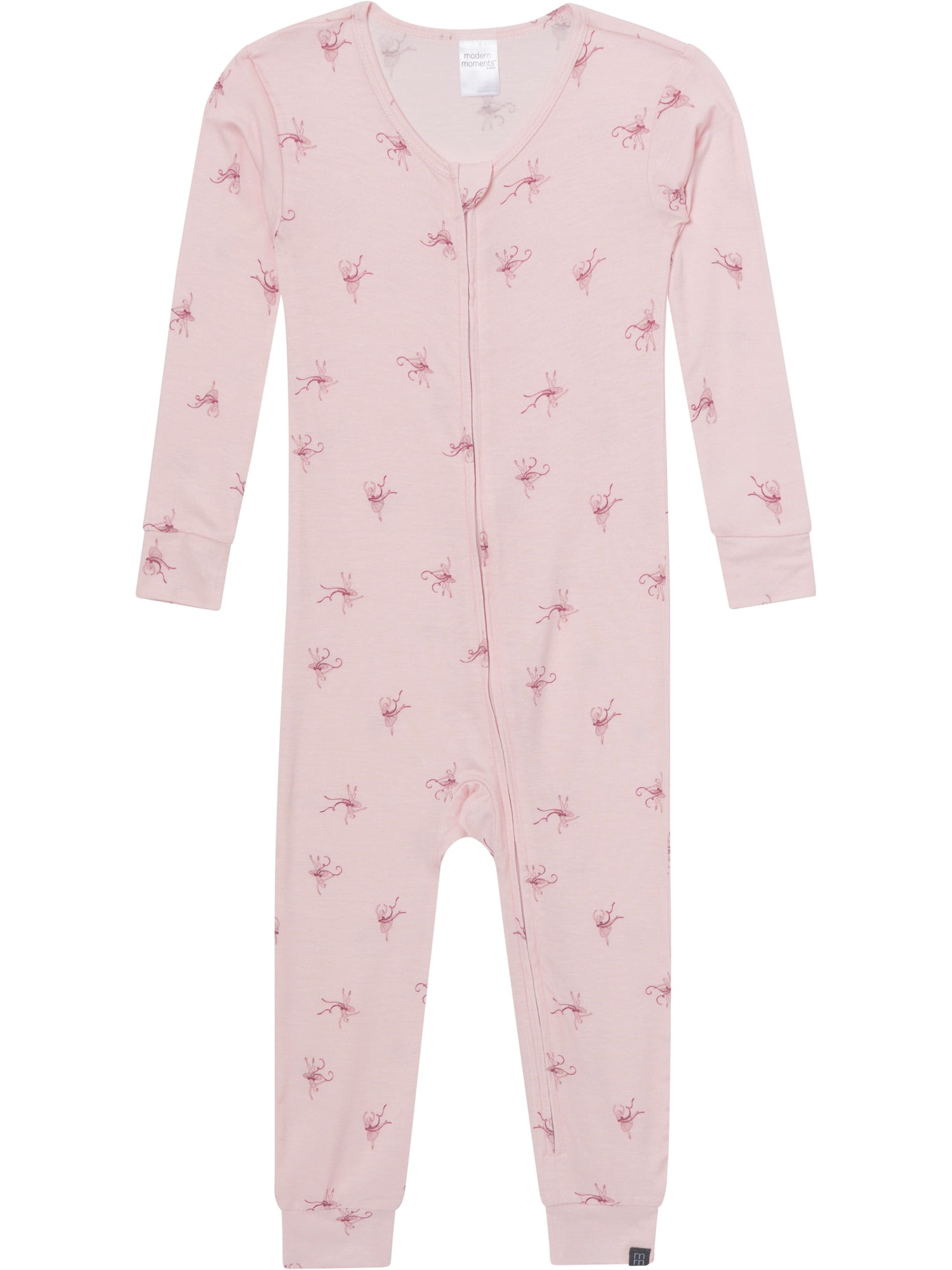 Modern Moments by Gerber Gender Neutral Viscose One-Piece Pajama, Sizes 12 Months - 5T