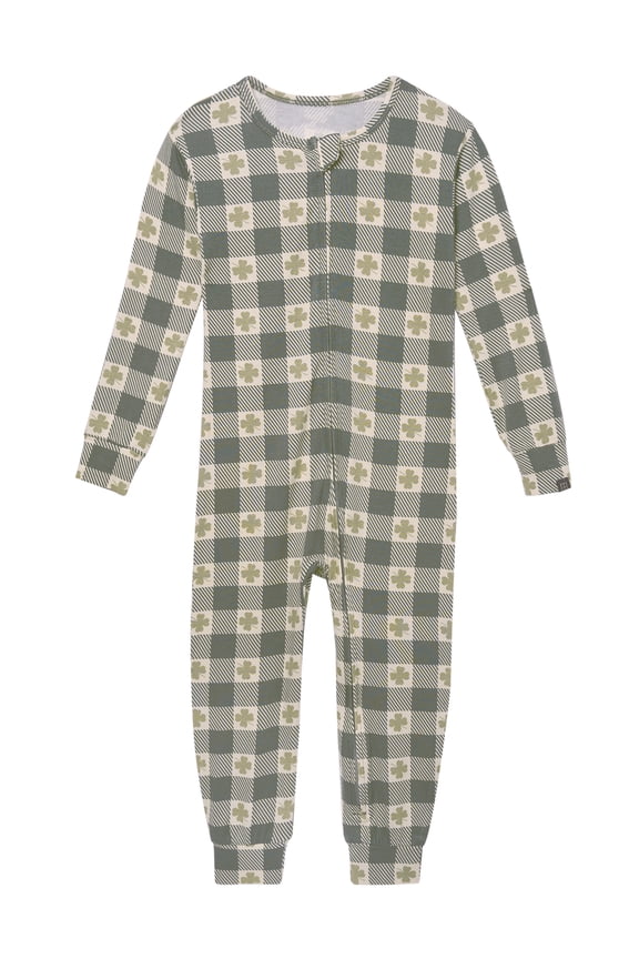 by Gerber Toddler Neutral St. Patrick's Day One-Piece Pajama, Sizes 12M-5T