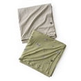 thumbnail image 1 of Modern Moments by Gerber Baby Neutral Super Soft Swaddle Blankets, 2-Pack, Airplane, One Size, 1 of 10