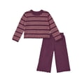 thumbnail image 1 of Modern Moments by Gerber Toddler Girl Pointelle Sweater Knit Set, 2-Piece, Sizes 12 Months - 5T, 1 of 7
