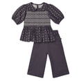 thumbnail image 1 of Modern Moments by Gerber Toddler Girl Top with Decorative Smocking Pant, 2-Piece, 12 Months - 5T, 1 of 7