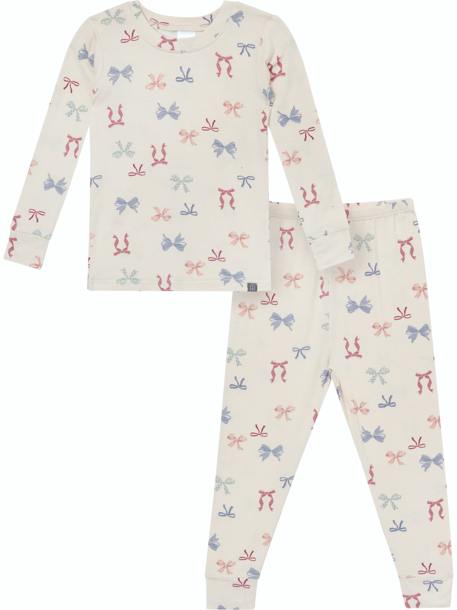 Modern Moments by Gerber Neutral Viscose 2-Piece Pajama Set, Sizes 12 Months - 5T