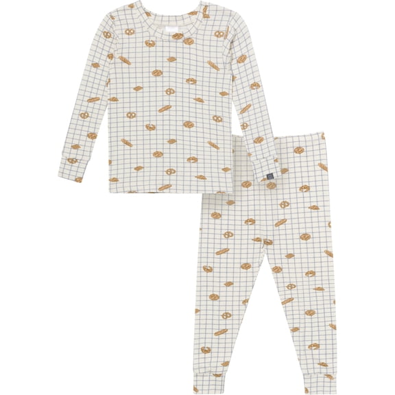 Modern Moments by Gerber Neutral Viscose 2-Piece Pajama Set, Sizes 12 Months - 5T