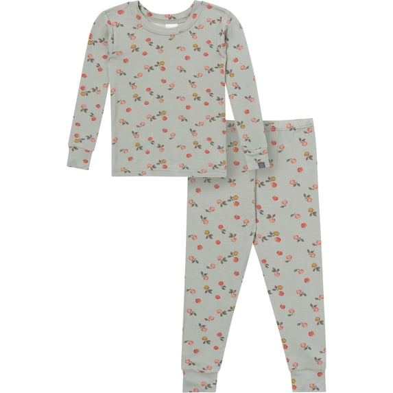 Modern Moments by Gerber Neutral Viscose 2-Piece Pajama Set, Sizes 12 Months - 5T