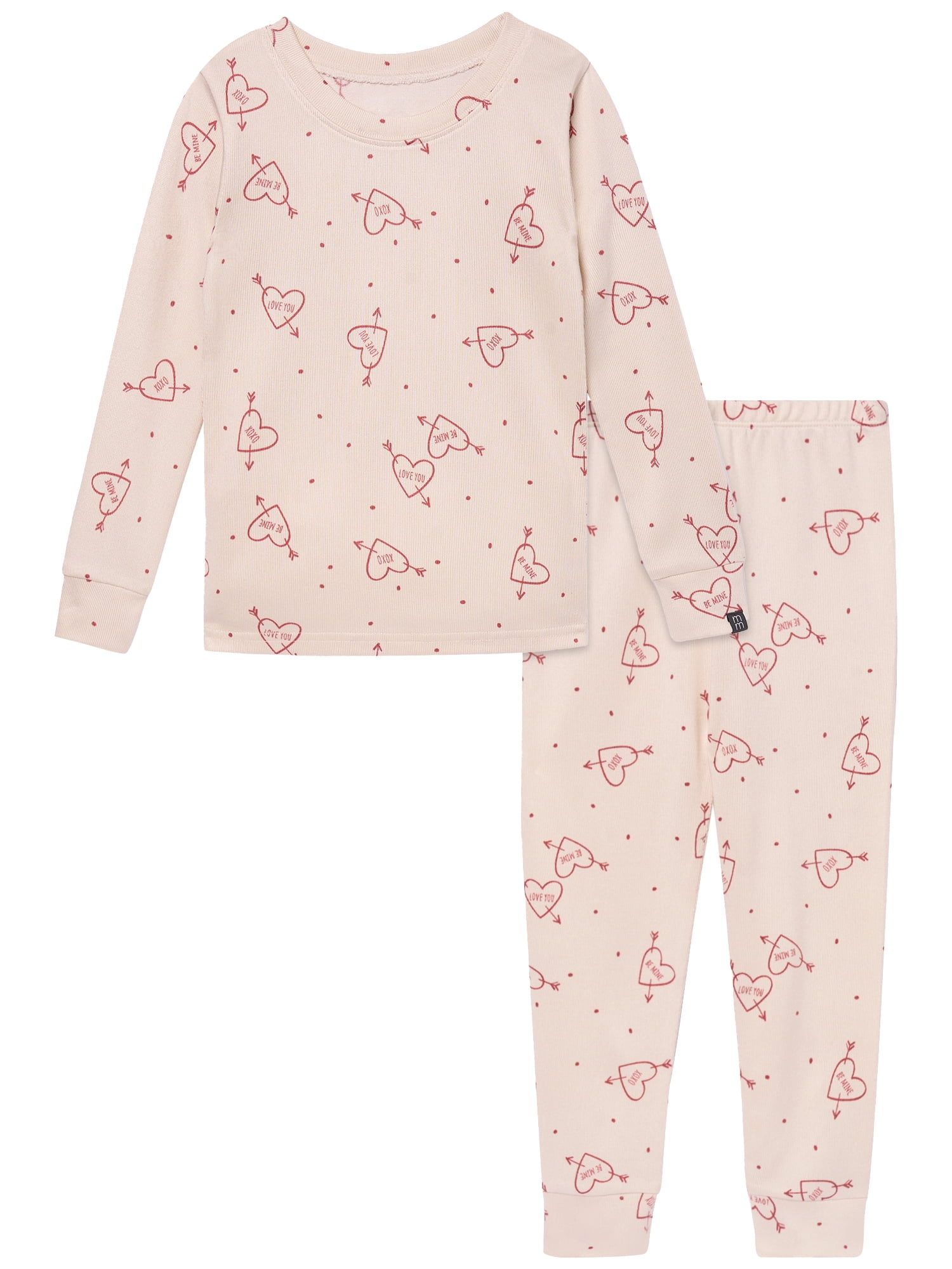 Modern Moments by Gerber Toddler Valentine´s Day Pajama Set, 2-Piece, Sizes 12M-5T