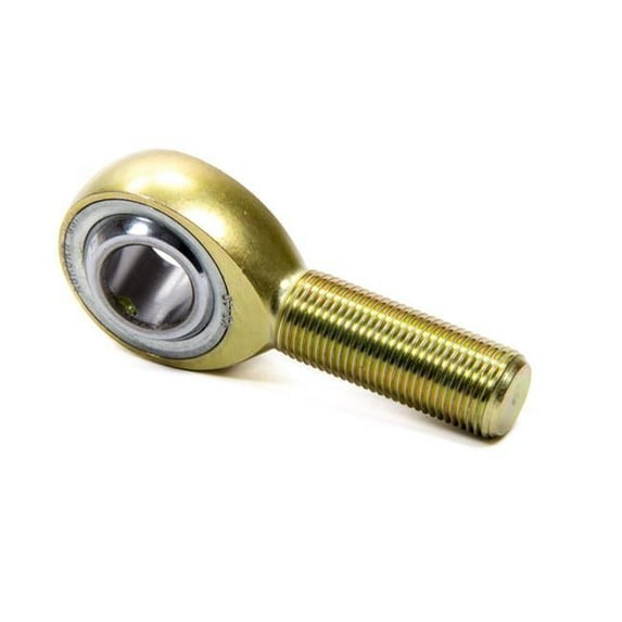 MM-6 Right Hand Precision Male Rod End, 0.37 x 0.37-24 in.